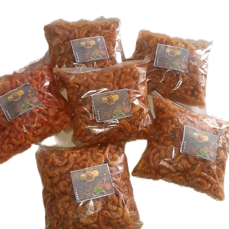 3pcs makaroni bantet varian pedas daun jeruk 0