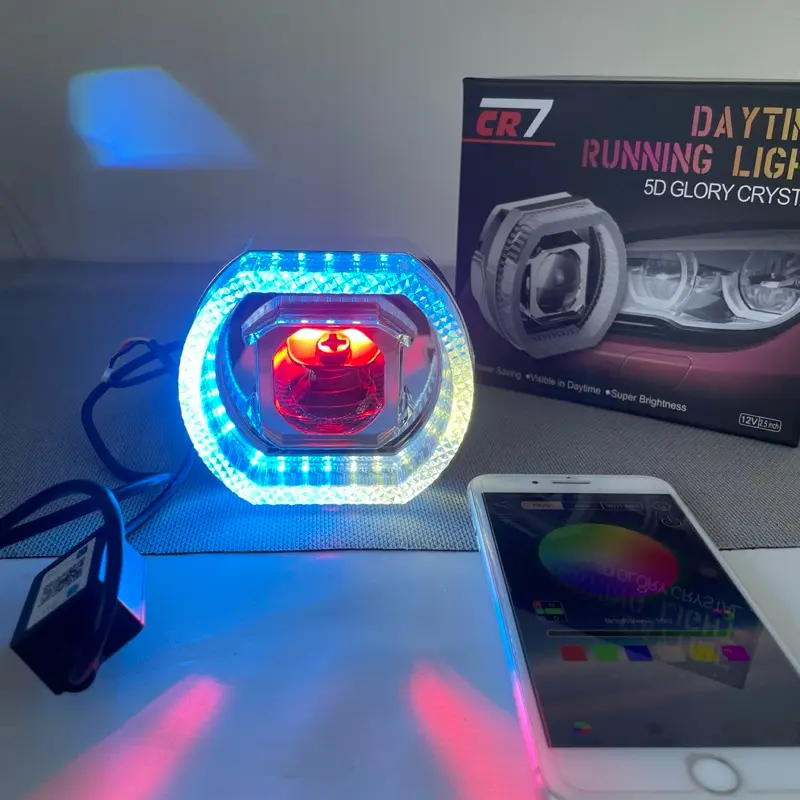 Biled CR7 Shourd Akrilik APP Projector Projie Biled crystal APP Matrix X1 Shourd Akrilik Premium Plus Kipas Biled CR7 Matrix X1 APP 7