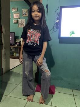Product Review of Tshirt Kaos Baju Anak 6-13 Tahun Unisex Lengan Pendek Fashion Sablon Plastisol COD - K054 from d**a 0