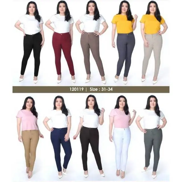 Celana Pensil Highwaist Celana Legging Miss Hotty Jumbo Size Highwaist Premium 0