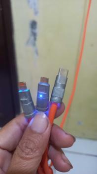 Product Review of Kabel data PS-07 3 IN 1 Fast Charging PD 120W cable charger TYPE C LIGHTNING MICRO multifungsi from T**l 2