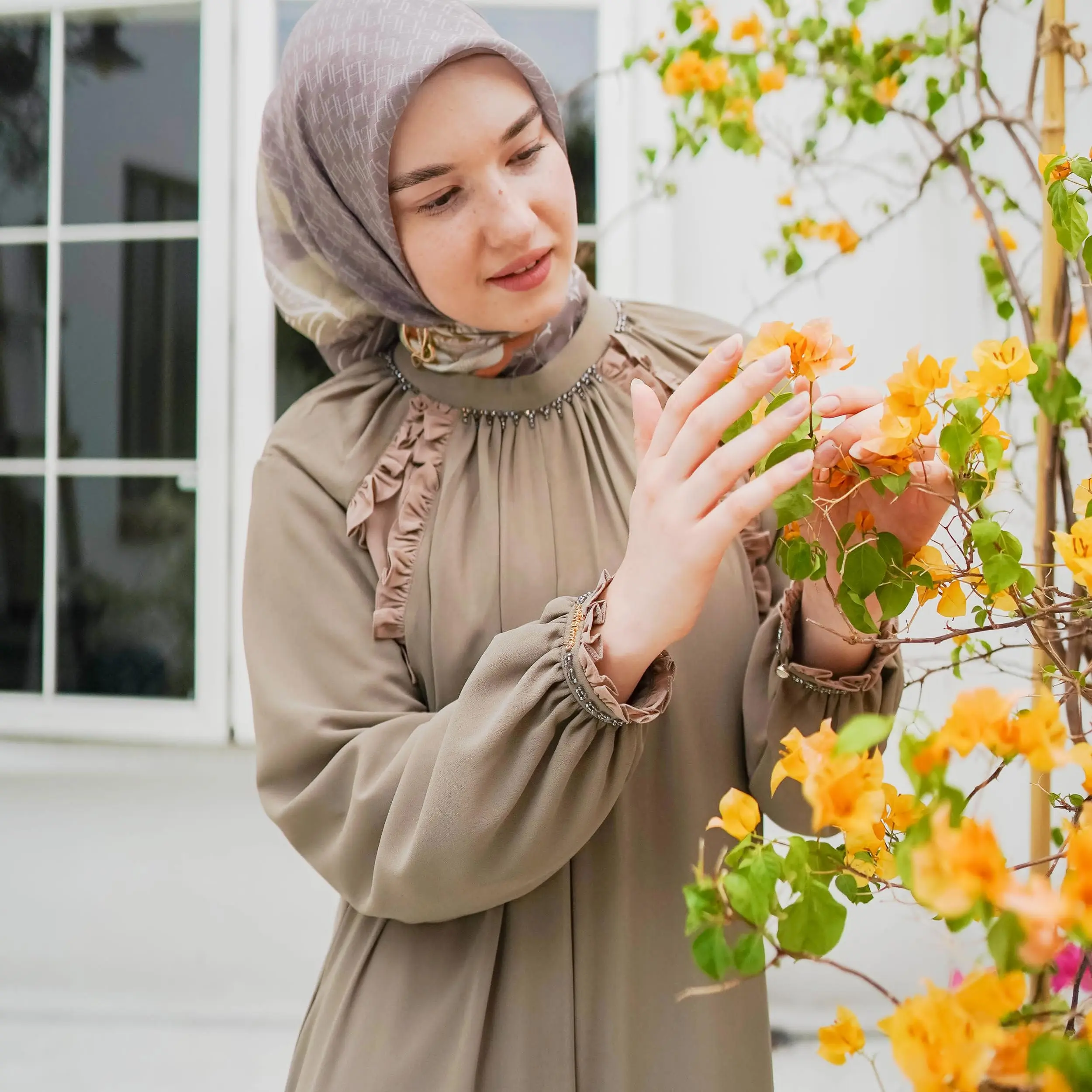 Dress Gamis Viral Series Kemayu GK.86 Mina 1 - Luna Hijab Indonesia