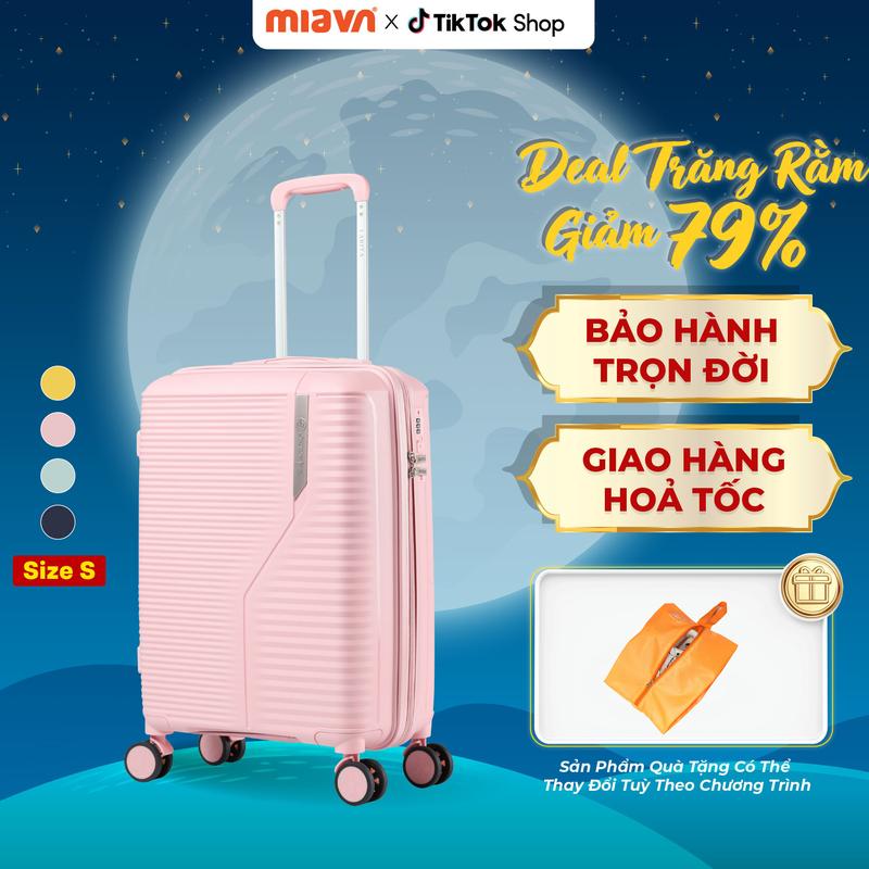 Vali kéo du lịch cao cấp MIAvn Larita GIN Size M – nhựa