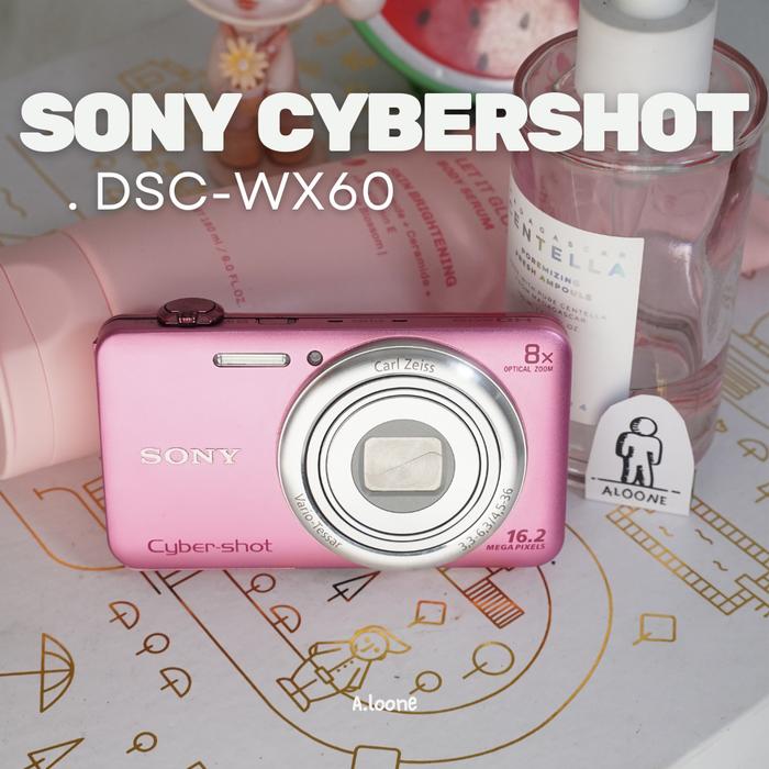 Jual Digicam Sony Cybershot DSC-WX60 – Pink Edition - Kota