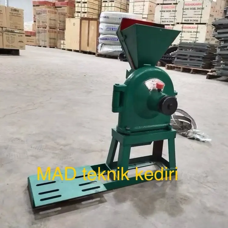 Mesin Penepung Gilingan Kopi, beras, jagung FFC 15 + Rangka only (tanpa mesin penggerak)
