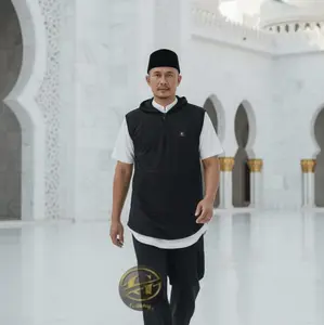 Rompi Sholat Rosal Hoodie Pria Koko Kurta Rosal Clasik Terbaru