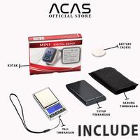 Gambar ACAS QZ-203 Timbangan Emas  200 Gram / 0.01 Gram Mini Digital Akurasi Free baterai LED kecil 200gr Saku Mas Perhiasan Kopi Bumbu Pocket Scale Digital Scale Portable 200gram / 0.01gram dari ACASOFFICIALSTORE Kab. Tangerang 4 Tokopedia