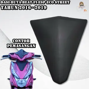 DASI BUTA NOPOL BEAT FI F1 ESP ECO STREET K81 COVER PANEL FRONT DEPAN POLOS 2016 2017 2018 2019 PNP