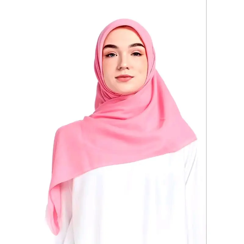 Assajid Scarf - Hijab Kerudung Segi Empat Basic Scarf Polycotton Premium Square 4