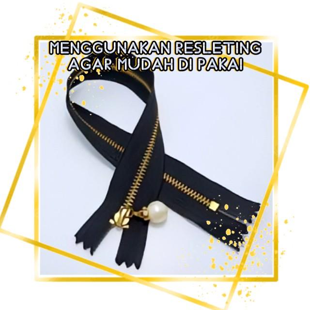 Product Introduction of hijab resleting  motif lebih praktis di pakai / hijab instan / kerudung motif zipper instant Muslim Voal Nyaman di pakai Mewah Segi Lembut 5