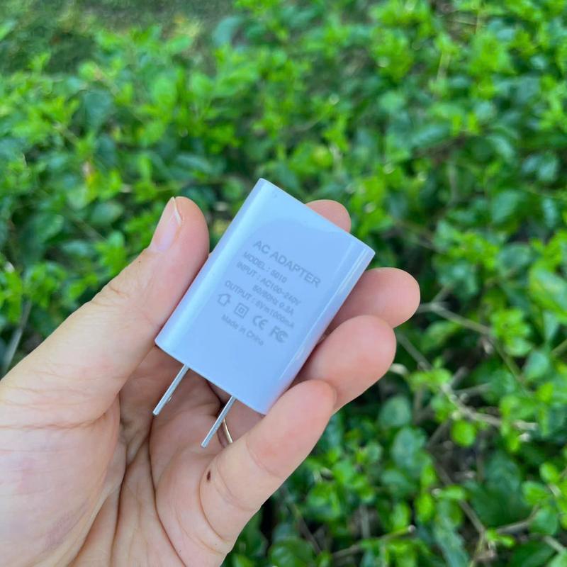  Củ Sạc Chuyên Dùng Cho  Loa Tắm Ngôn Ngữ loa 3 pin CR853 loa 2 pin CR836S. loa trắng bồ đề 5V 