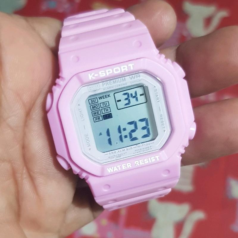JAM TANGAN CEWE ORIGINAL K SPORT Wanita Stopwatch 0