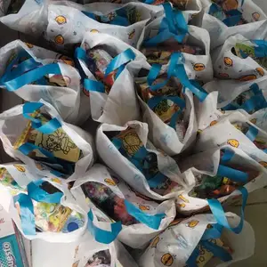 (±45-50 PCS) Kantong Kresek Soft Handle Motif “Smile” / Kresek Thank You / Plastik Putih Motif Softhandle Bag