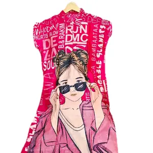 Daster Wanita Sofia Kerah Rayon Adem Ukuran STANDAR Ld 110