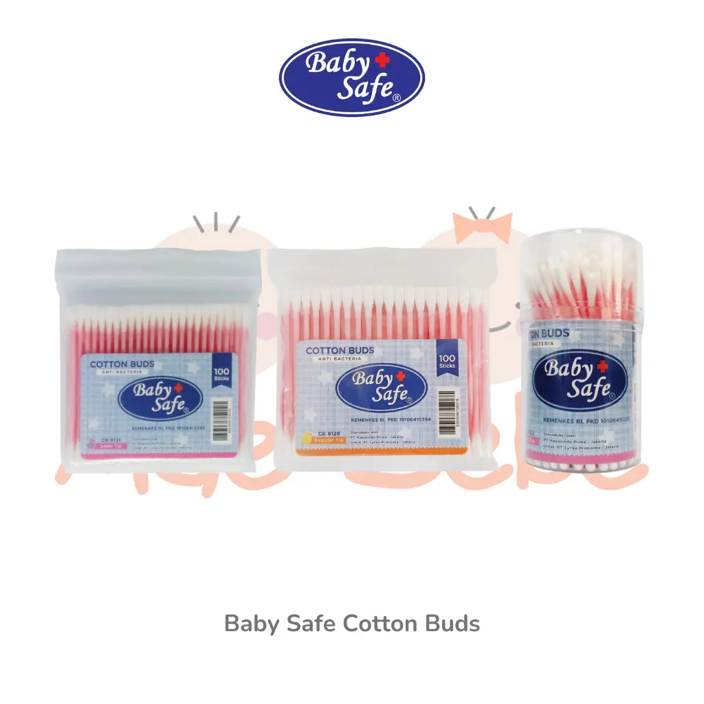 Baby Safe Cotton Buds Small & Reguler Tip Bayi