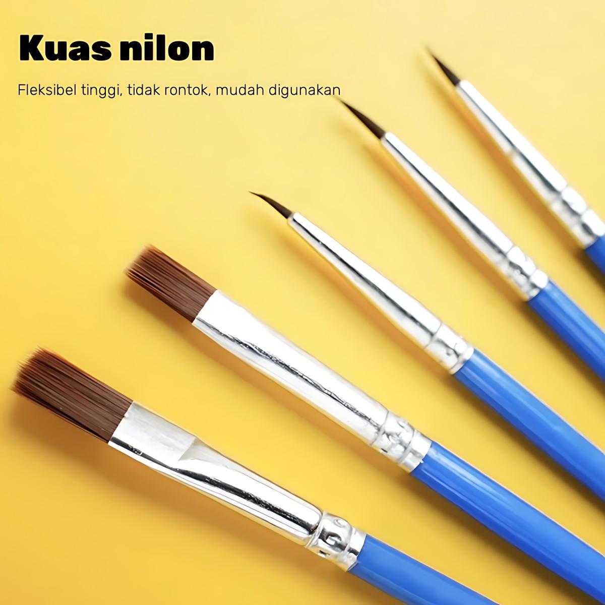 Halo Paint by Numbers Kit Lukisan Akrilik Cat Kanvas Kayu Paint by Numbers Painting 20x20cm - Stationery