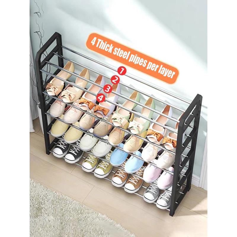 Product Introduction of Shoe Rack Shoe Shelf Almari Kasut Bertingkat Save Space  Shoe Rack Rak Kasut 3/4/5 Tiers 8