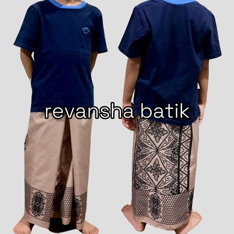 Sarung Instan Anak Usia 3-11 Muslim Terbaru Model Praktis Karet Pinggang 5