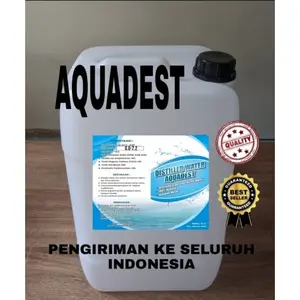 Aquadest aquades / Distilled water / air suling - 20 Liter