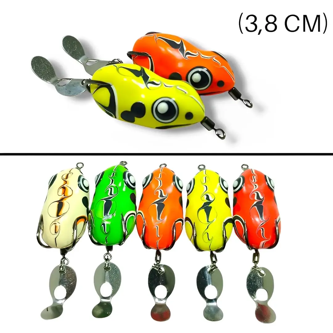 SOFT FROG BERISIK RASA JAWS UKURAN 3,5 & 3,7CM