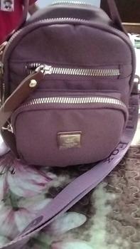 Product Review of Beg Anduh Bahu Fesyen Korea, untuk Wanita, Nilon Kalis Air, Beg Silang Badan, Berbilang poket, Beg Kecil, reka bentuk "fox berwarna-warni" Bags from R**y 0