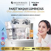 Gambar MS GLOW Paket Wajah 750 GR PLUS Luminous Glowing Serum 15 ML Mencerahkan & Memudarkan Noda Hitam Kusam Bekas Berjerawat - WHITENING  dari Msglow Beauty Official Kab. Bekasi 5 Tokopedia
