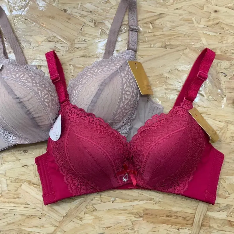 ￼Tally 2056 Bra Push Up BH Wanita Busa Tebal Cup B  | Tanpa Kawat | Kait 3 | Size 34 - 40