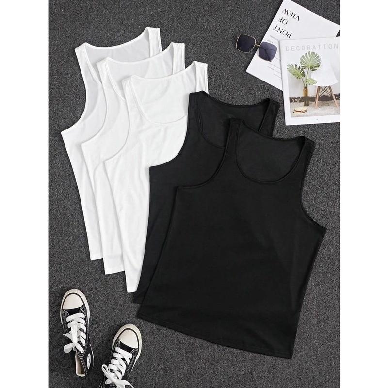 Product Introduction of PROMO Singlet 4 Pcs 50 Ribu kaos Dalam Pria Katun 30S Adem Nyerap Keringat 2