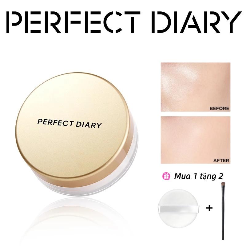 Phấn phủ kiềm dầu Perfect Diary Perfect chống thấm nước kiểm soát dầu 12h với 3…
