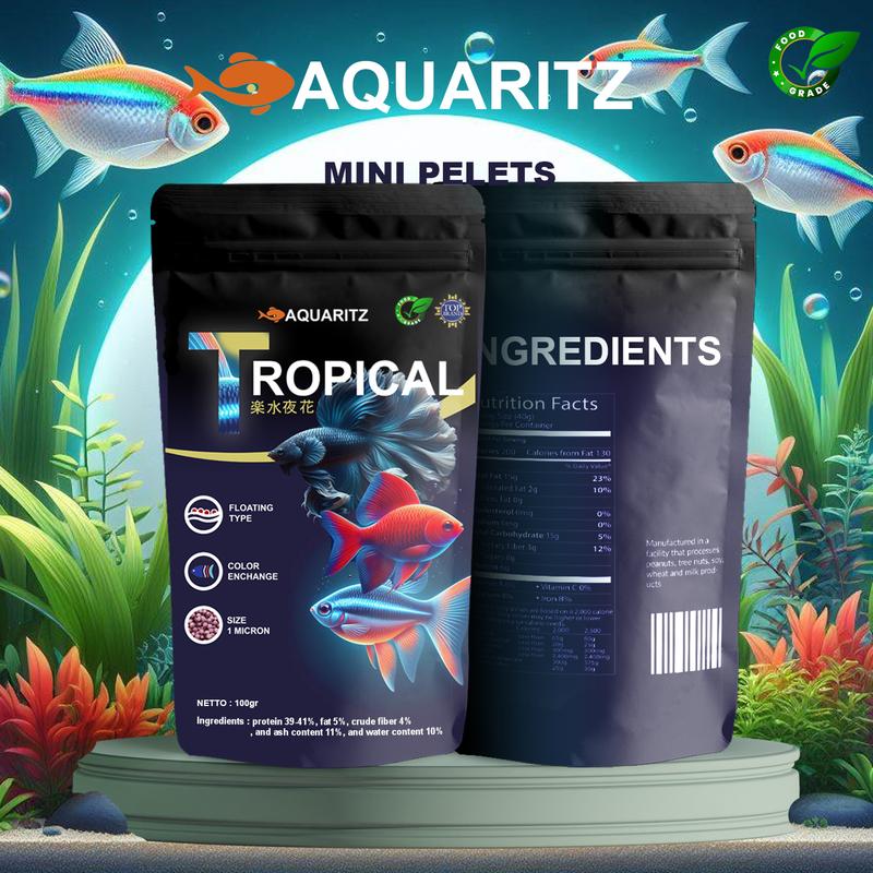 TROPICAL Mini Pelets Makanan Ikan Hias Kecil - Shop | Tokopedia
