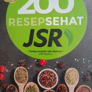 ORIGINAL BUKU 200 RESEP SEHAT JSR ORIGINAL dr ZAIDUL AKBAR FULL COLOR HARD COVER BONUS BUKU DZIKIR