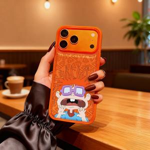 Funda para teléfono con diseño de batería y estampado UV resistente a impactos, cubierta protectora de TPU suave para modelos de iPhone, idea creativa y moderna como regalo