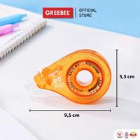 Gambar GREEBEL Correction Tape GCT-1227 Pastel Lucu / Tip Ex Kertas Roll Pita Koreksi Pulpen dari GREEBEL Kota Administrasi Jakarta Barat 2 Tokopedia