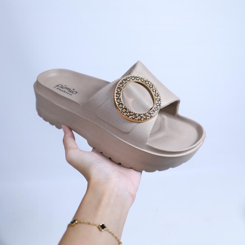 Sandal slop 827M kekinian tren terbaru canti lembut empuk dan ringan 4