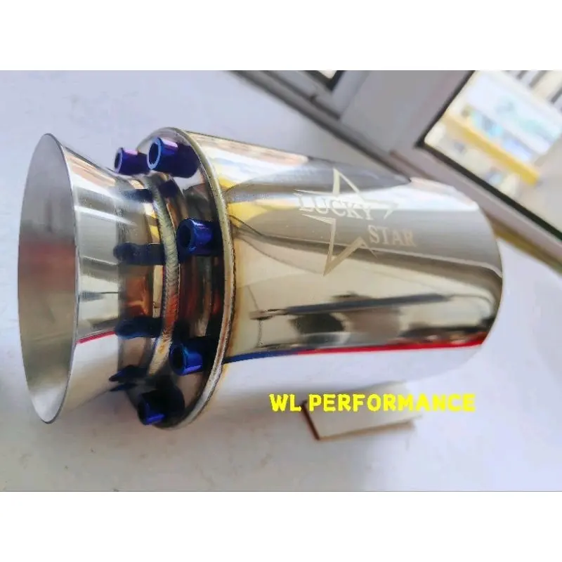 Exhaust Luckystar Tip Muffler Custom