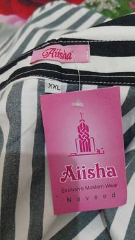 Product Review of Atasan Wanita Big Size Harumi Motif | Atasan Pendek Luvina Bahan Cotton Miracle Size LD 120-140 from W**✨ 3