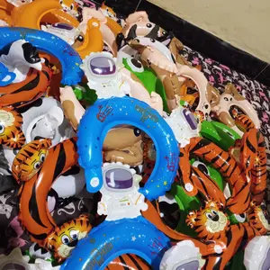 Paket 10 pcs Balon bando Karakter Binatang / animal head Band Balon Bando ulang Tahun Anak