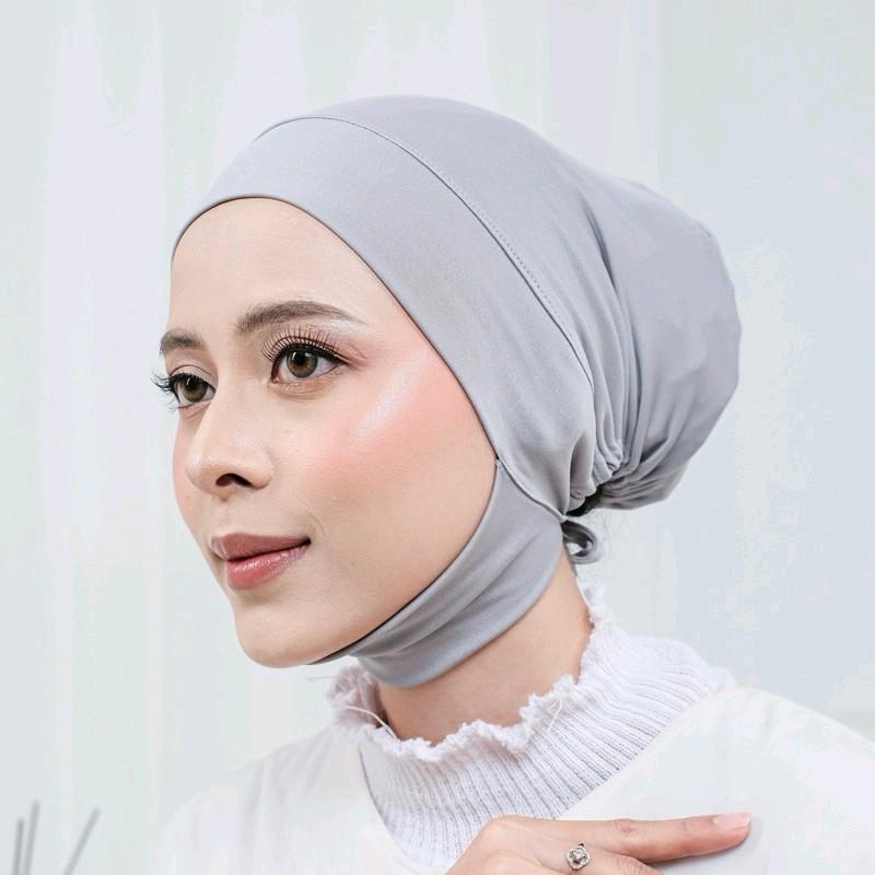 Paket Usaha Inner Dagu Tali Basic Turki - 10 Pcs 49 rb Ciput Arab - Instan, Jilbab, Dalaman, Kerudung 3