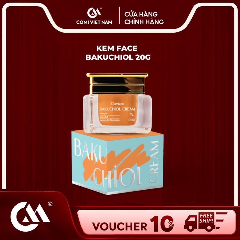 Kem Face Huyết Yến Bakuchiol(20g) - Kem Dưỡng Da Mặt Hộp 20g -  Skincare Làm Đẹp Da Nữ Dưỡng Ẩm Da Chăm Sóc Da Women