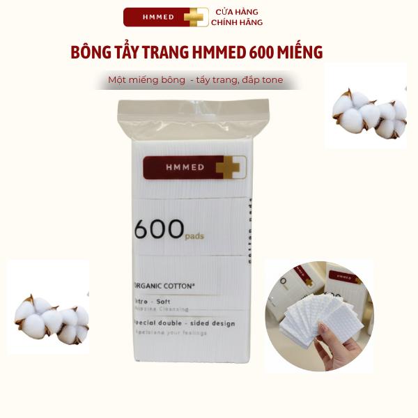 Bông Tẩy Trang Mỏng, Bông Tone HMMED,k sơ bông, thấm hút tốt,k rách, dùng trong…