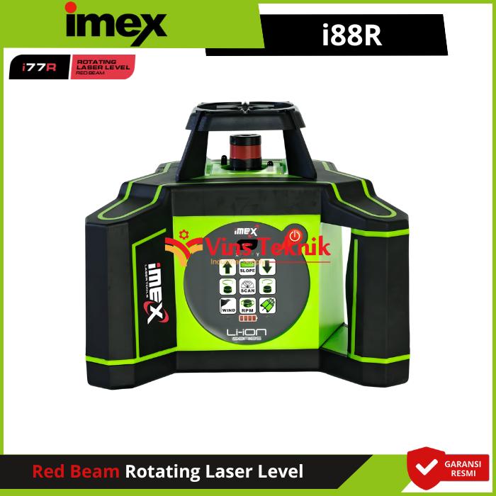 Gambar iMEX i88R Line Laser Garis Red Beam Rotating Laser Level i88R 012-I88R dari Vins Teknik Bekasi Kota Bekasi Tokopedia