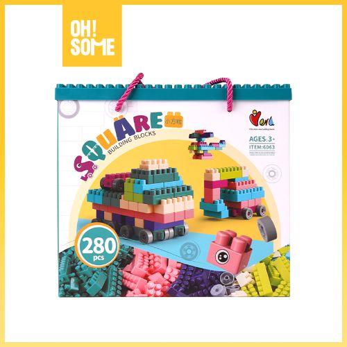 Gambar [LIVE ONLY] Oh!Some Mainan Balok Susun Anak DIY 280pcs Bahan ABS Kuat Tahan Lama Set Kado Pendidikan Awal Toys Educational Gift Set Boys Girls Multicoloured Game Musical Kotak dari OhSomeToys Kab. Tangerang Tokopedia