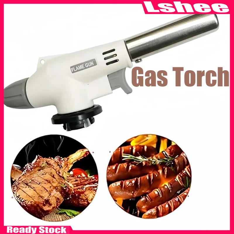 Gas Torch Flame Gun Outdoors Portable Gas Burner Camping Barbecue ...