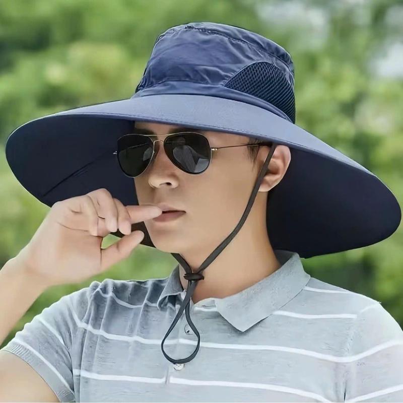 Mũ nón tai bèo vành rộng đi câu cá thoáng khí chống nắng hiệu quả thời trang có…