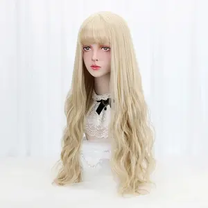 Wig Rambut Palsu Model Wavy 65cm - HB-004