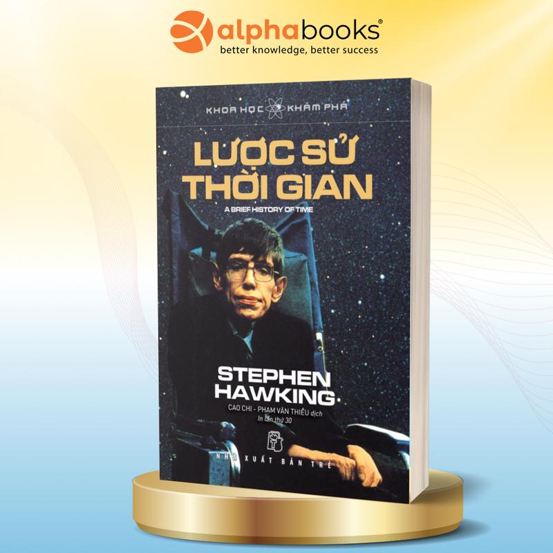 Sách - Lược Sử Thời Gian -Kho Học Khám Phá - Stephen Hawking - A Brief History Of Time - NXB Trẻ