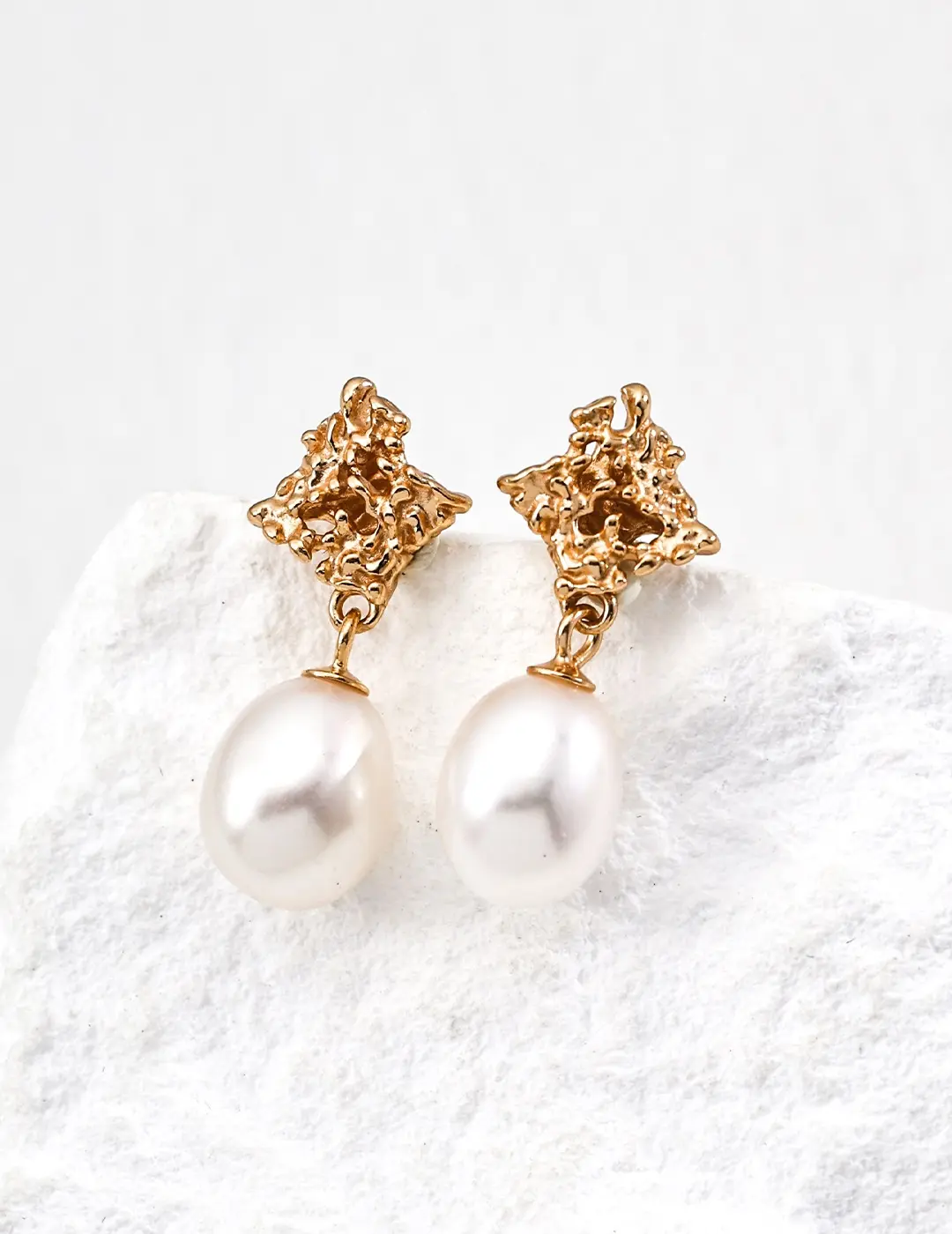 Classic Reimagined, Timeless Elegance | S925 Sterling Silver Vintage Pearl Earrings freshwater  pearls
