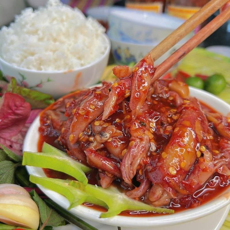 2 Hủ Mắm Mực Pha Sẵn Tỷ Lệ 2 Mực/1 Sốt Mắm Mực Không Đen Dùng Cho Ăn Cơm