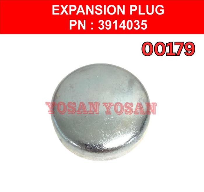 Jual EXPANSION PLUG CUMMINS ISDE PN 3914035 - Jakarta Barat ...