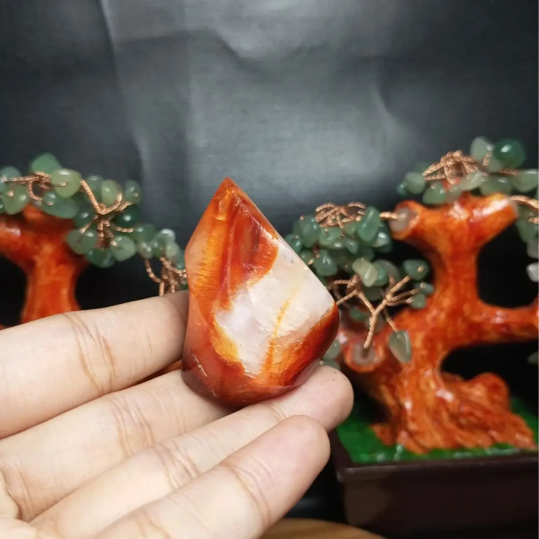 Natural Carnelian Flame (4)